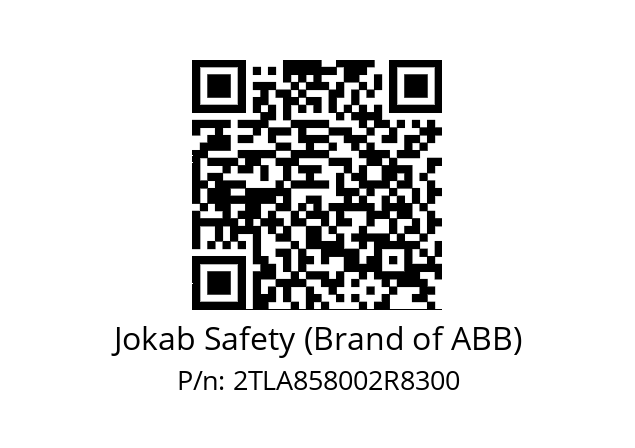   Jokab Safety (Brand of ABB) 2TLA858002R8300