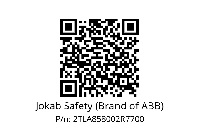   Jokab Safety (Brand of ABB) 2TLA858002R7700