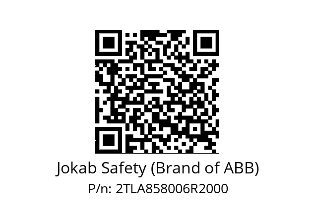   Jokab Safety (Brand of ABB) 2TLA858006R2000