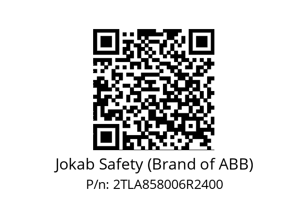   Jokab Safety (Brand of ABB) 2TLA858006R2400