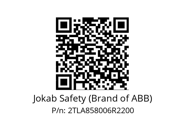   Jokab Safety (Brand of ABB) 2TLA858006R2200