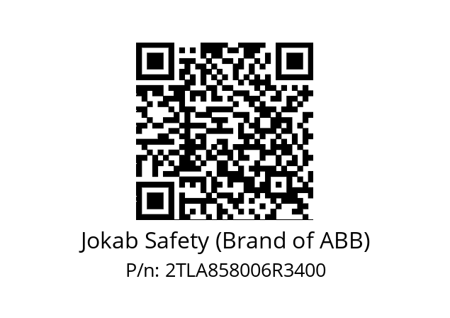   Jokab Safety (Brand of ABB) 2TLA858006R3400