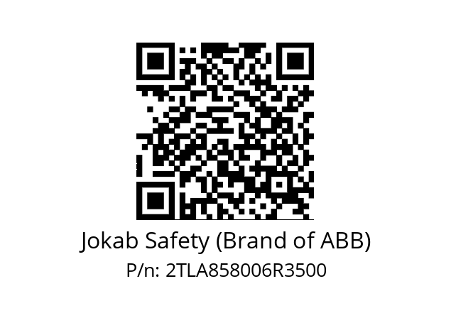   Jokab Safety (Brand of ABB) 2TLA858006R3500