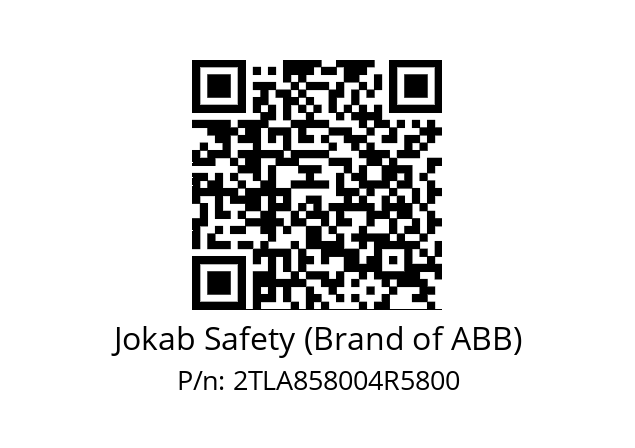   Jokab Safety (Brand of ABB) 2TLA858004R5800