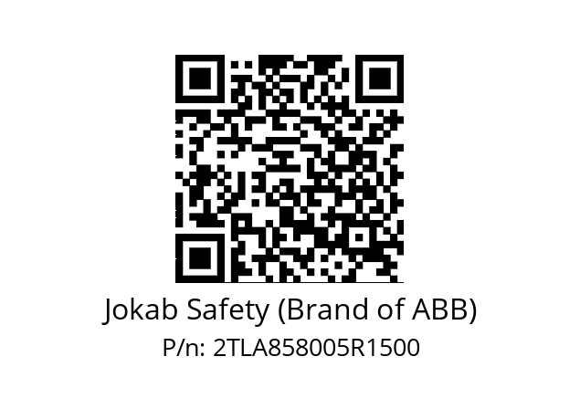   Jokab Safety (Brand of ABB) 2TLA858005R1500