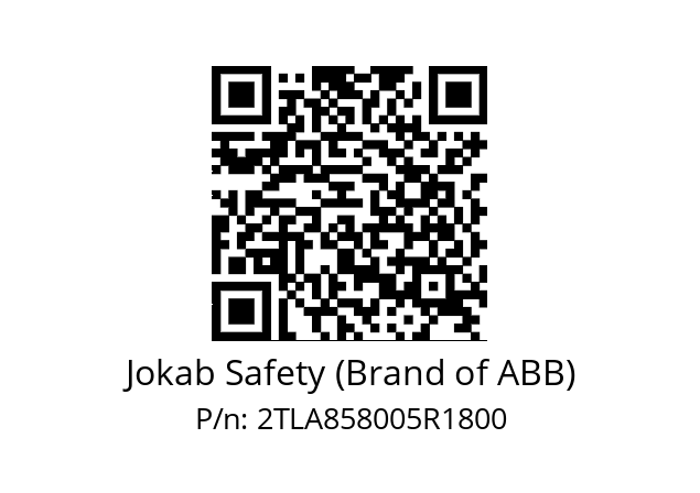   Jokab Safety (Brand of ABB) 2TLA858005R1800