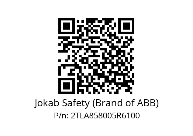   Jokab Safety (Brand of ABB) 2TLA858005R6100