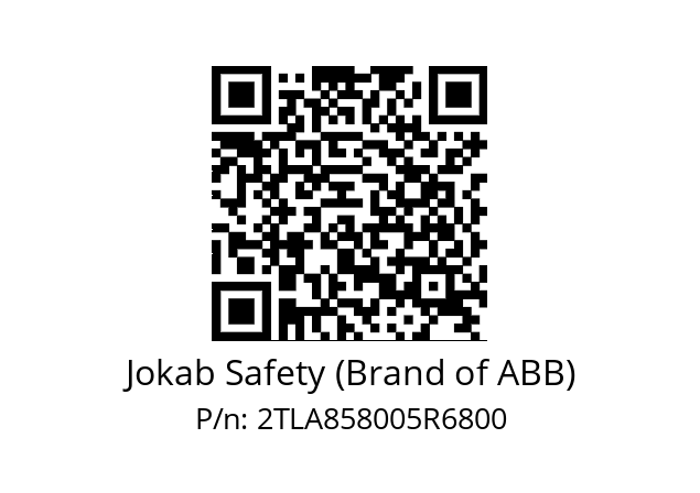   Jokab Safety (Brand of ABB) 2TLA858005R6800