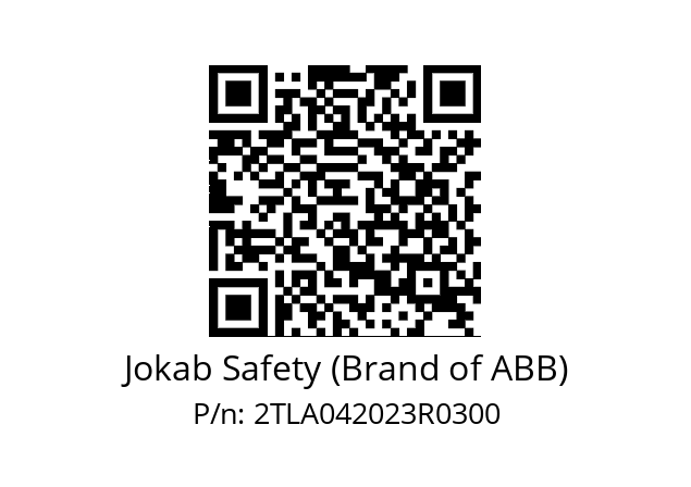   Jokab Safety (Brand of ABB) 2TLA042023R0300