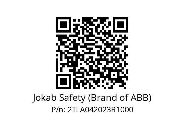   Jokab Safety (Brand of ABB) 2TLA042023R1000