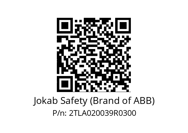   Jokab Safety (Brand of ABB) 2TLA020039R0300