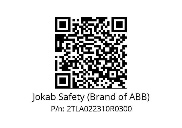   Jokab Safety (Brand of ABB) 2TLA022310R0300