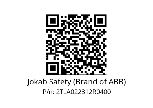   Jokab Safety (Brand of ABB) 2TLA022312R0400