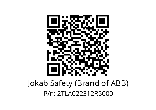   Jokab Safety (Brand of ABB) 2TLA022312R5000