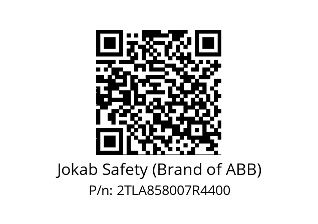   Jokab Safety (Brand of ABB) 2TLA858007R4400