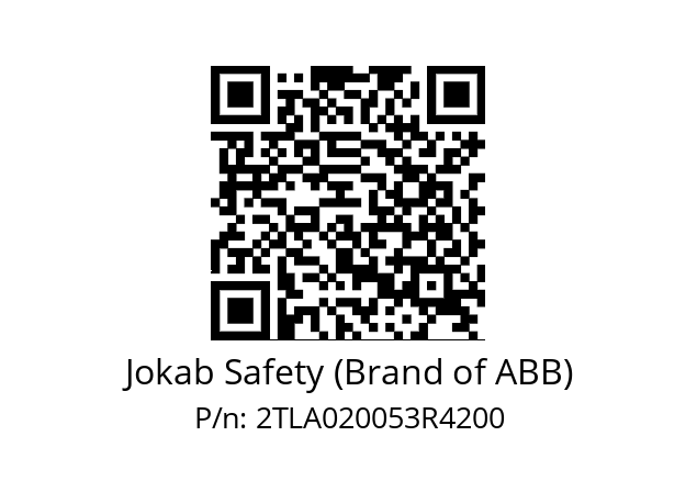   Jokab Safety (Brand of ABB) 2TLA020053R4200