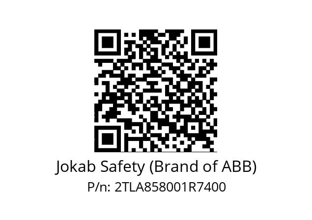   Jokab Safety (Brand of ABB) 2TLA858001R7400