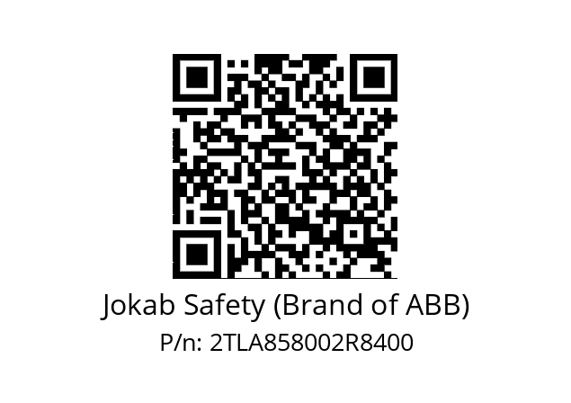   Jokab Safety (Brand of ABB) 2TLA858002R8400