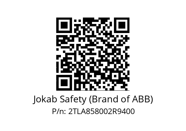   Jokab Safety (Brand of ABB) 2TLA858002R9400