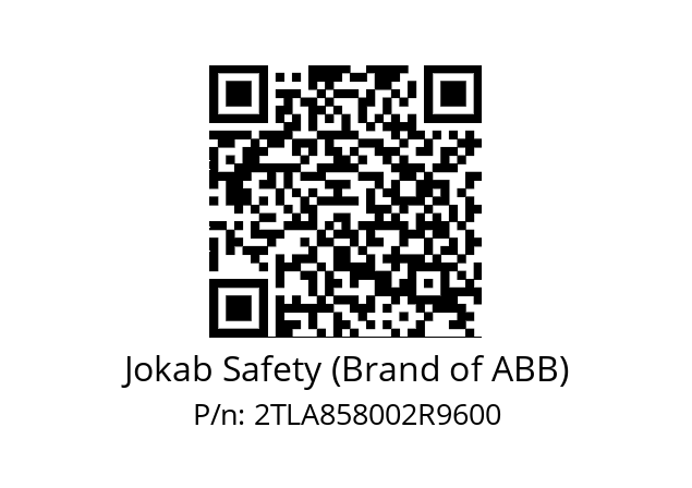   Jokab Safety (Brand of ABB) 2TLA858002R9600