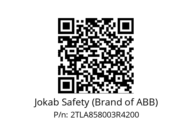   Jokab Safety (Brand of ABB) 2TLA858003R4200