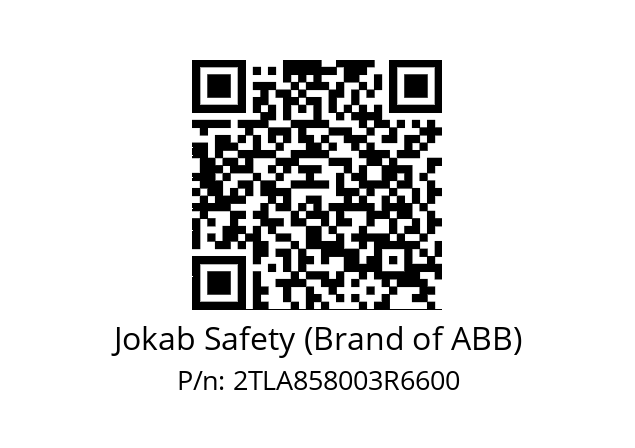   Jokab Safety (Brand of ABB) 2TLA858003R6600