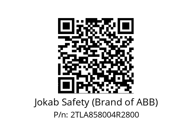   Jokab Safety (Brand of ABB) 2TLA858004R2800