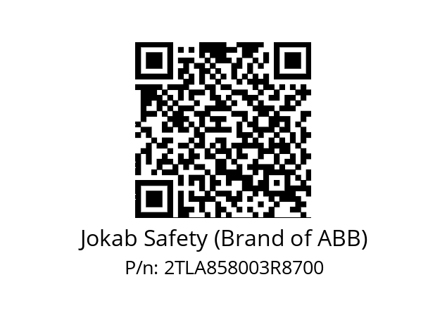   Jokab Safety (Brand of ABB) 2TLA858003R8700