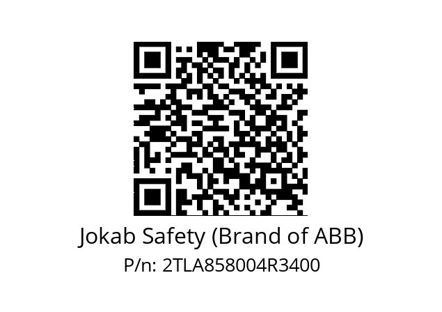   Jokab Safety (Brand of ABB) 2TLA858004R3400