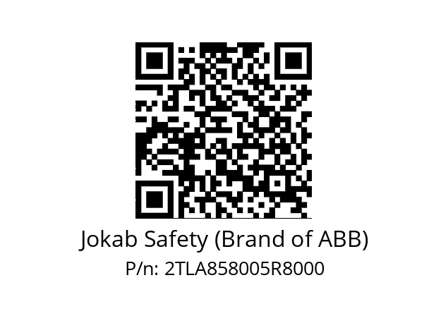   Jokab Safety (Brand of ABB) 2TLA858005R8000