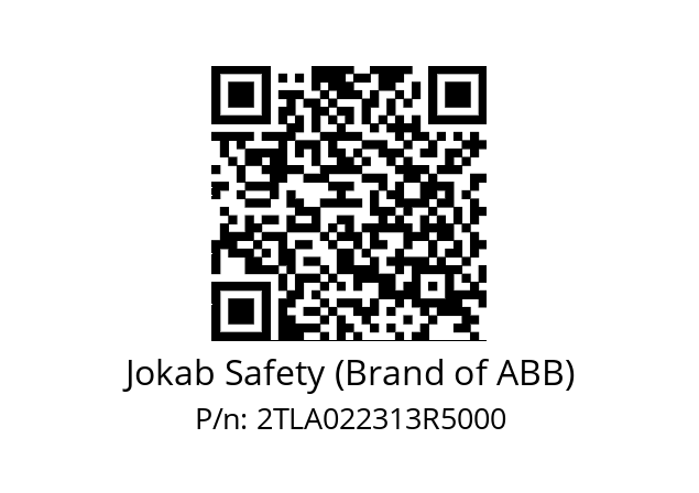   Jokab Safety (Brand of ABB) 2TLA022313R5000