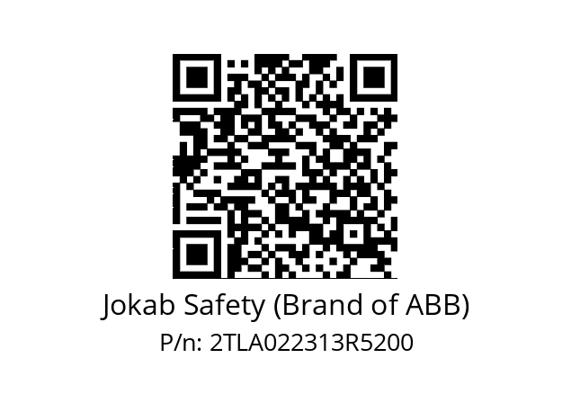   Jokab Safety (Brand of ABB) 2TLA022313R5200