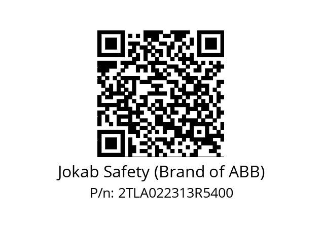   Jokab Safety (Brand of ABB) 2TLA022313R5400