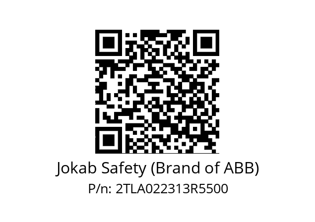   Jokab Safety (Brand of ABB) 2TLA022313R5500