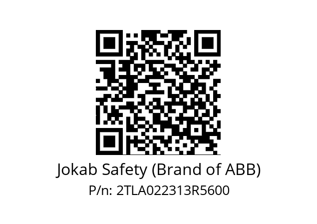   Jokab Safety (Brand of ABB) 2TLA022313R5600