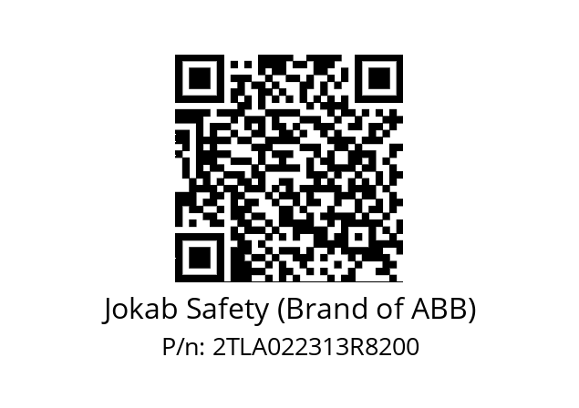   Jokab Safety (Brand of ABB) 2TLA022313R8200