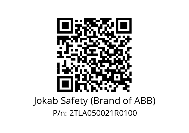   Jokab Safety (Brand of ABB) 2TLA050021R0100