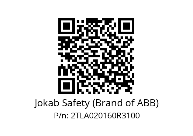   Jokab Safety (Brand of ABB) 2TLA020160R3100