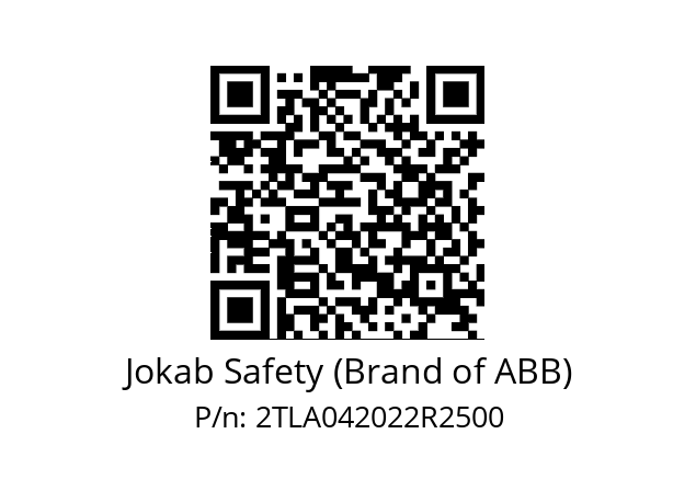   Jokab Safety (Brand of ABB) 2TLA042022R2500