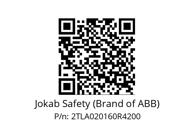   Jokab Safety (Brand of ABB) 2TLA020160R4200