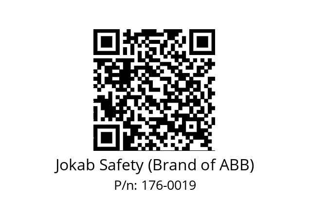   Jokab Safety (Brand of ABB) 176-0019