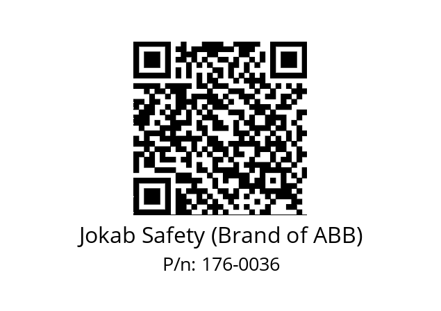   Jokab Safety (Brand of ABB) 176-0036