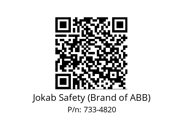   Jokab Safety (Brand of ABB) 733-4820