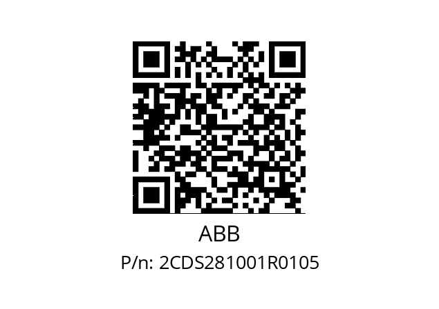  S201P-B10 ABB 2CDS281001R0105