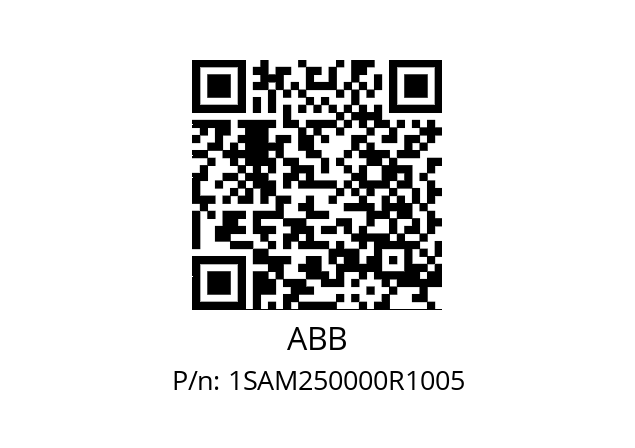  MS116-1.0 ABB 1SAM250000R1005