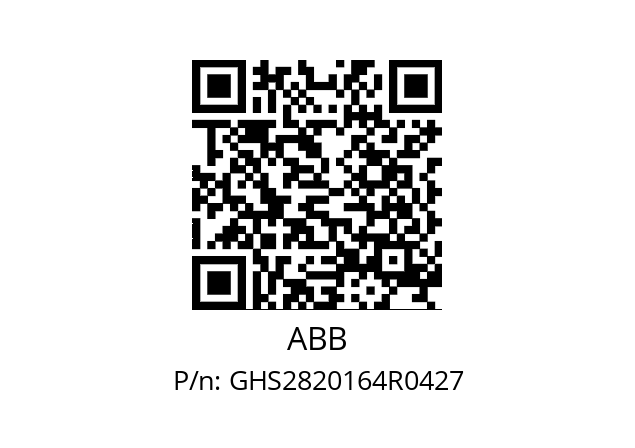   ABB GHS2820164R0427