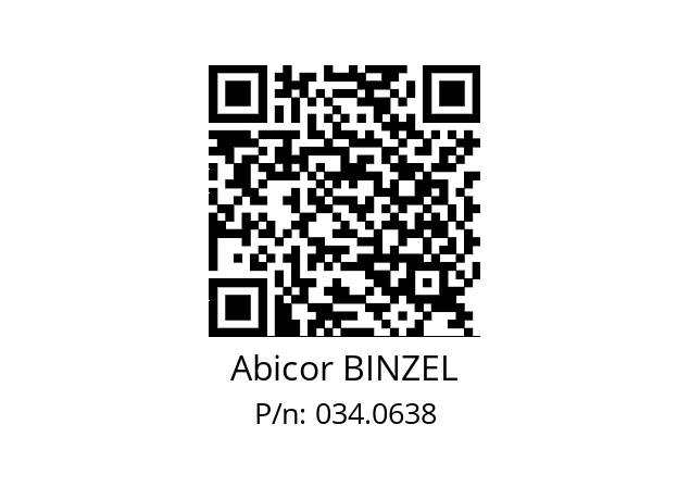   Abicor BINZEL 034.0638