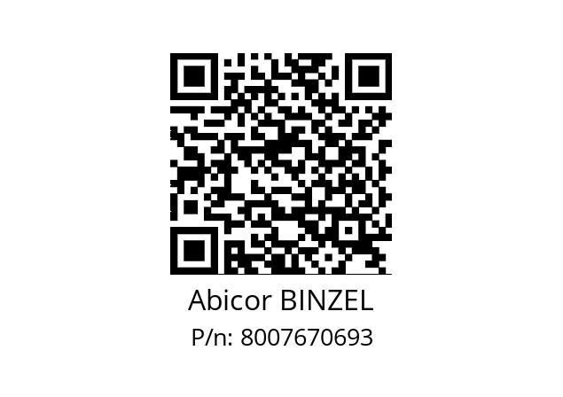   Abicor BINZEL 8007670693