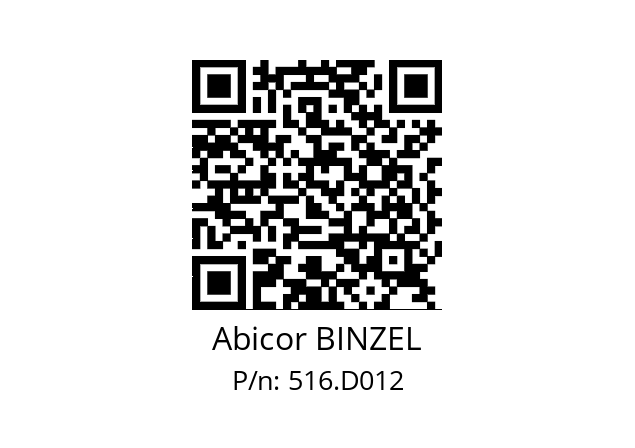   Abicor BINZEL 516.D012