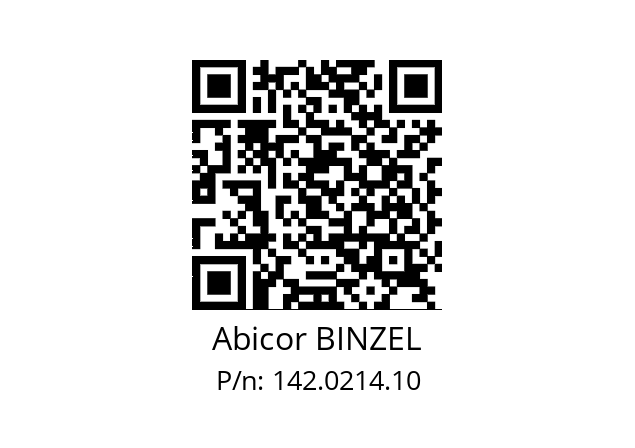   Abicor BINZEL 142.0214.10